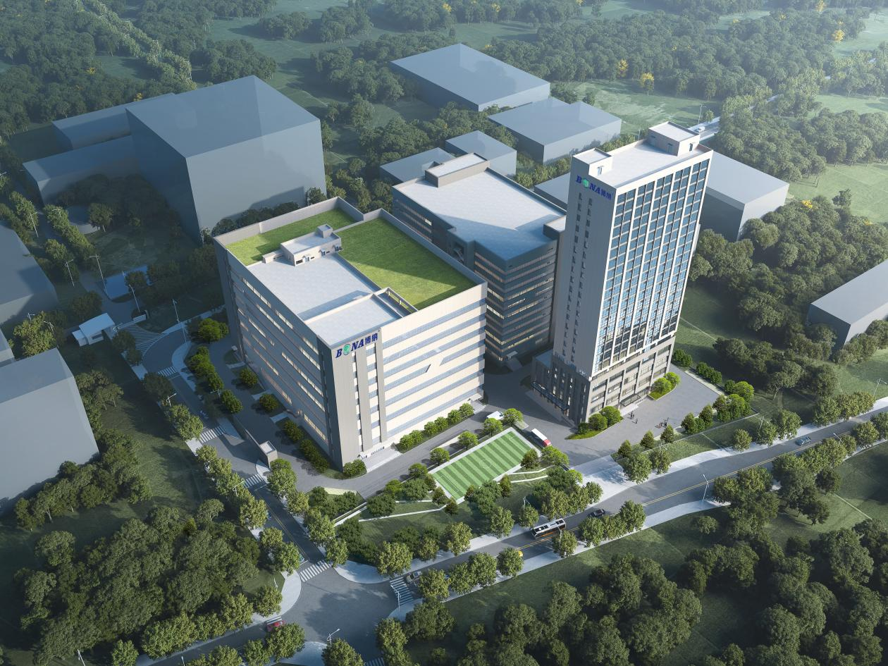 我司設(shè)計(jì)博納智谷廠區(qū)（二期）項(xiàng)目主體工程圓滿封頂